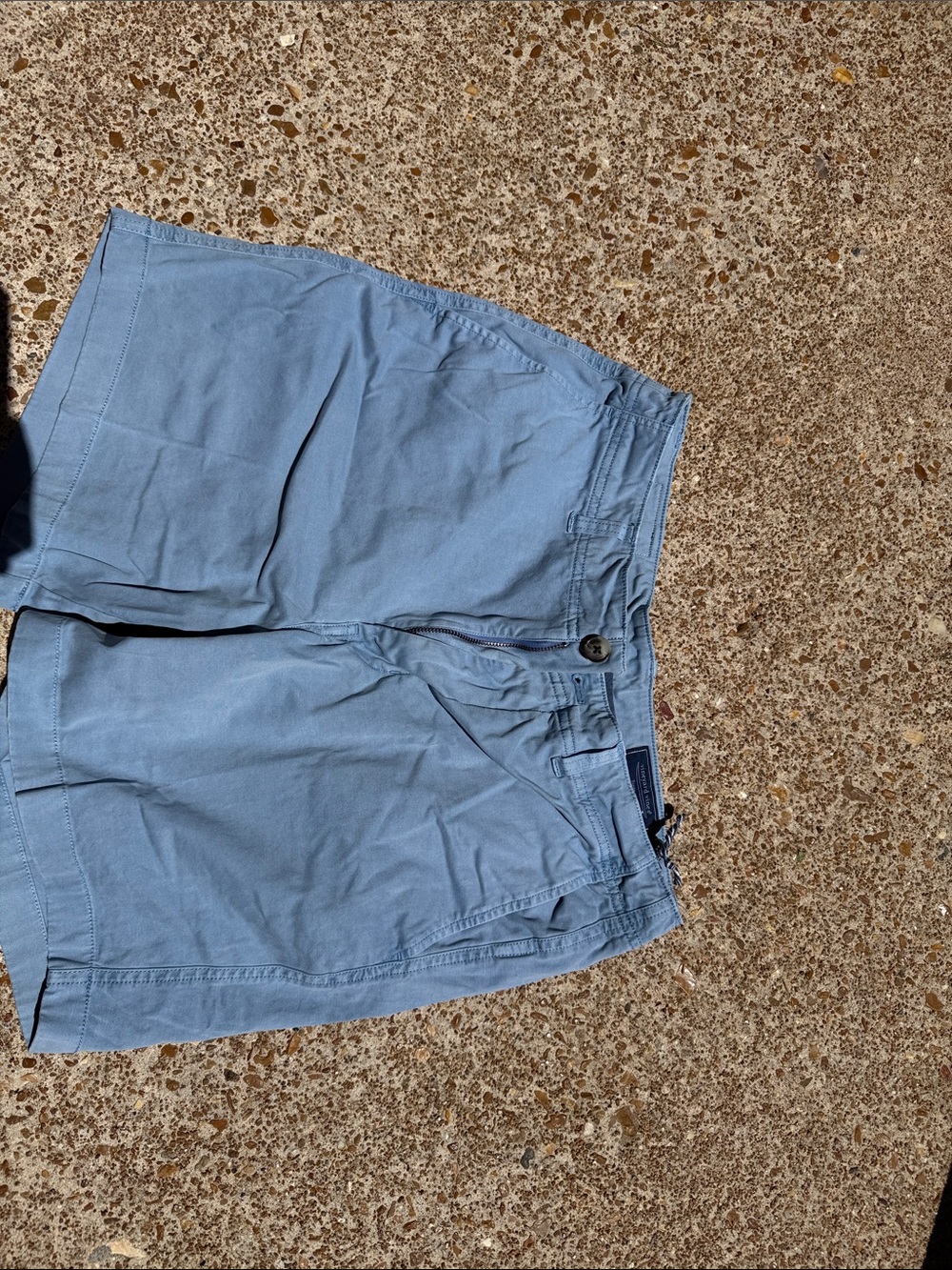 Vineyard vines Men's Light Blue Casual Cotton Shorts